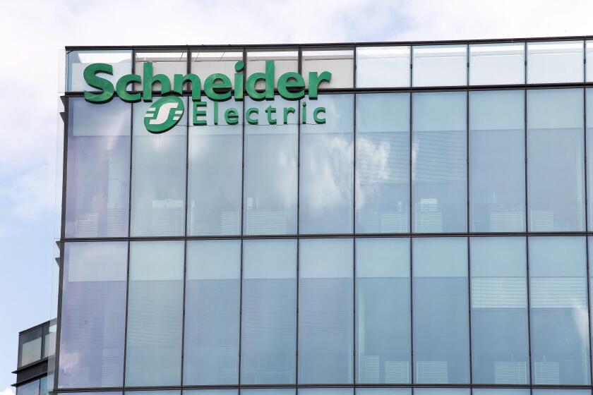 General view of Schneider Electric building, on April 27, 2020 in Rueil-Maison, France.Photo by David Niviere/ABACAPRESS.COM