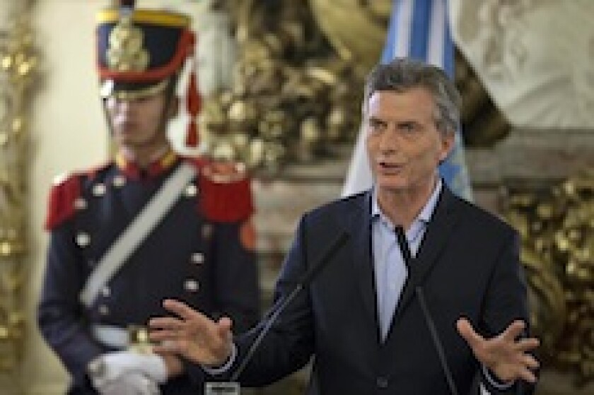 Argentina, Mauricio Macri