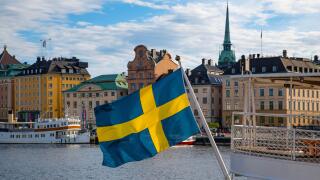 Cityscape of Stockholm, Sweden in summer