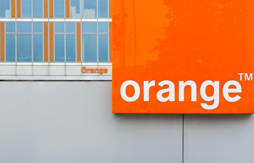Evere, Brussels Capital Region, Belgium - 20 09 2021: Headquarter of the Orange telecom company