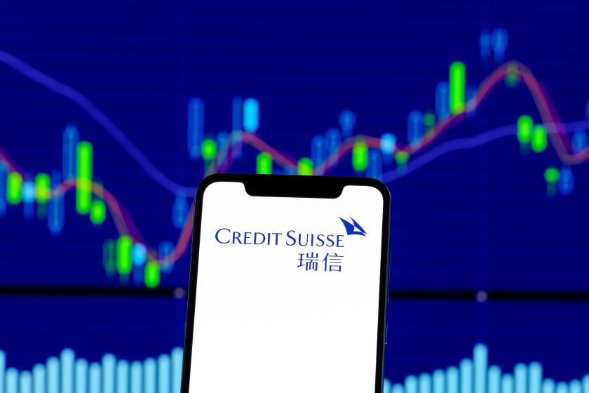 Hong Kong, China. 28th Dec, 2018. Credit Suisse logo is seen on an android smartphone over stock chart. Credit: Daniel Fung/SOPA Images/ZUMA Wire/Alamy Live News