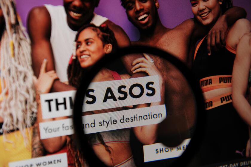 The Asos website
