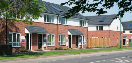 Housing in North Solihull.