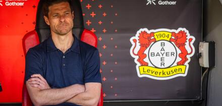 Leverkusen, Germany. 11th Mai 2025. 
Trainer Xabi Alonso (Leverkusen)
Bayer Leverkusen - Borussia Dortmund
11.05.2025


Copyright (nur fur journalisti