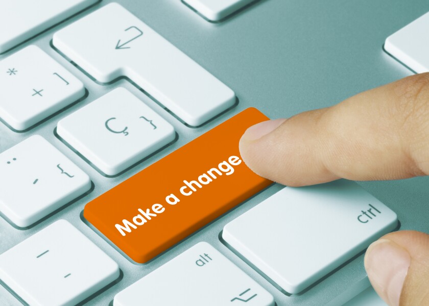 Make a change