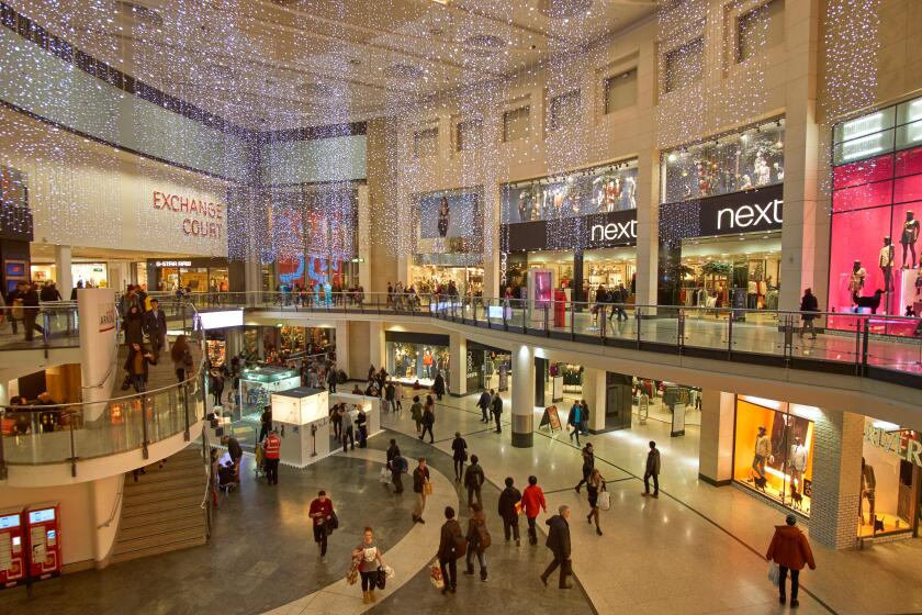 Manchester Arndale shopping centre, Manchester, England. UK.