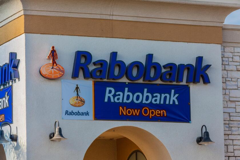 A Rabobank Branch in Modesto California