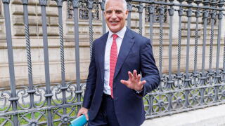 L?ad di Unicredit Andrea Orcel in occasione della presentazione della Relazione annuale sul 2025 della Banca d?Italia, Roma, Venerdi 29 Maggio 2026 (Foto Roberto Monaldo / LaPresse)

Unicredit ceo Andrea Orcel at the presentation of the Bank of Italy's 20