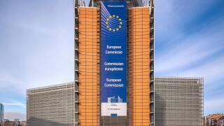 Brussels Berlaymont Building. Headquarters of the European Commission, EC, the executive of the European Union, EU. Brussel Bruxelles Belgium Europe