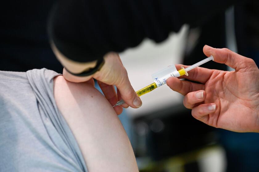 Illustration picture shows the start of the final test phase of the CureVac coronavirus vaccine, developed by the German pharmaceuticals company CureV