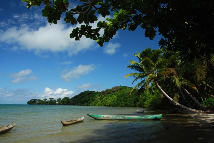 Plage des tropiques