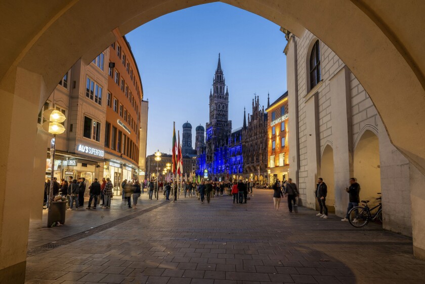 Marienplatz, Munich, Bavaria, Germany