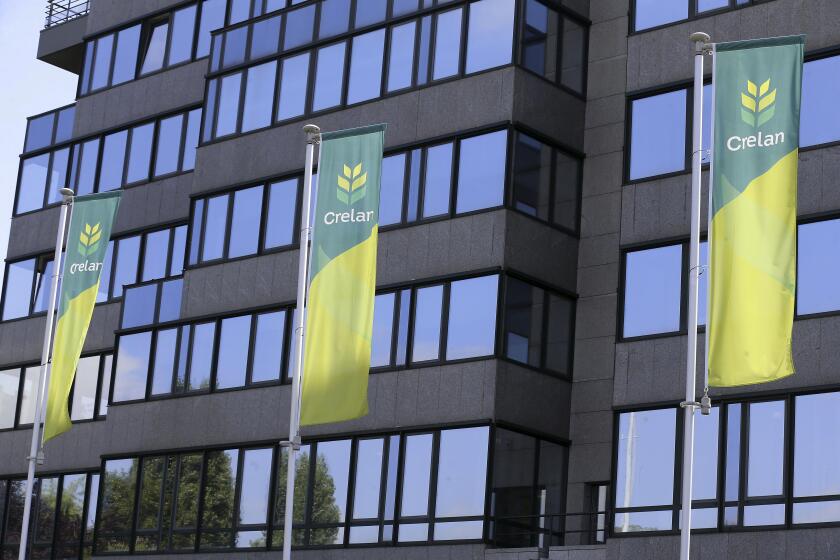 Illustration picture shows the headquarters of Crelan bank in Brussels, Thursday 12 July 2018. BELGA PHOTO NICOLAS MAETERLINCK