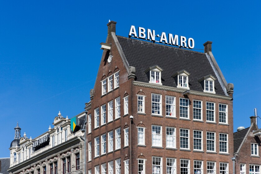 ABN Amro Bank, Dam Square, Amsterdam, Netherlands