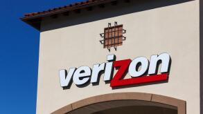 VALENCIA, CA/USA - NOVEMBER 11, 2015:  Verizon Wireless retail store. Verizon Wireless is a wholly owned subsidiary of Verizon Communications, Inc.