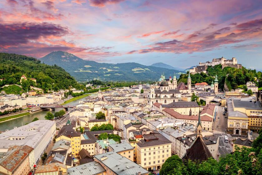 Old city of Salzburg, Austria