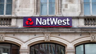 London, UK- May 5, 2022:The sign for NatWest Bank in London