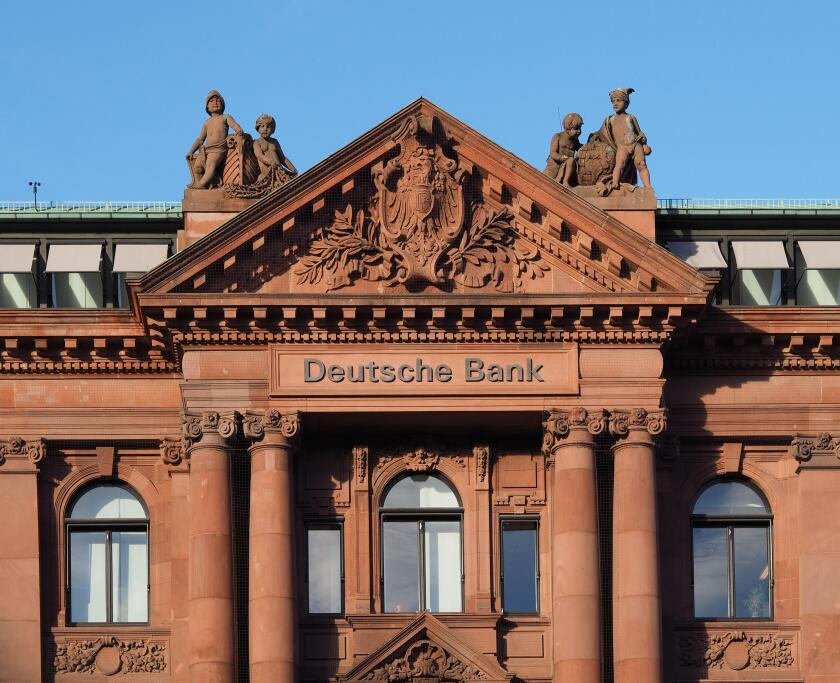 Bremen, Germany - December 11th, 2018 - Office building of Deutsche Bank