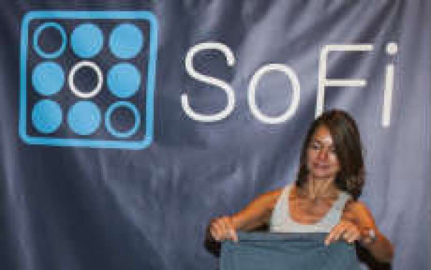 SoFi booth