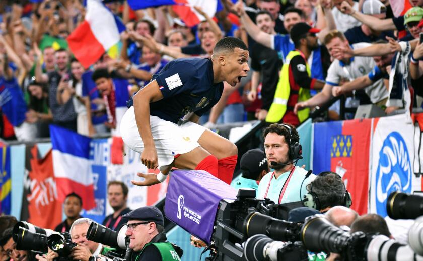 Football World Cup 2022, Qatar, Stadium 974; France vs Denmark