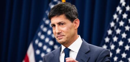 UNITED STATES - JUNE 17: Federal Reserve Chairman Kevin Warsh conducts a news conference after a meeting of the Federal Open Market Committee on Wednesday, June 17, 2026. Warsh announced interest rates would remain unchanged. (Tom Williams/CQ Roll Call/Si