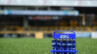 Castleford, England - 17th February 2024 - Wigan Warriors sponsor Applied Nutrition.  Rugby League Betfred Super League Round One, Castleford Tigers vs Wigan Warriors at The Mend-A-Hose Stadium, Castleford, UK

Dean Williams
