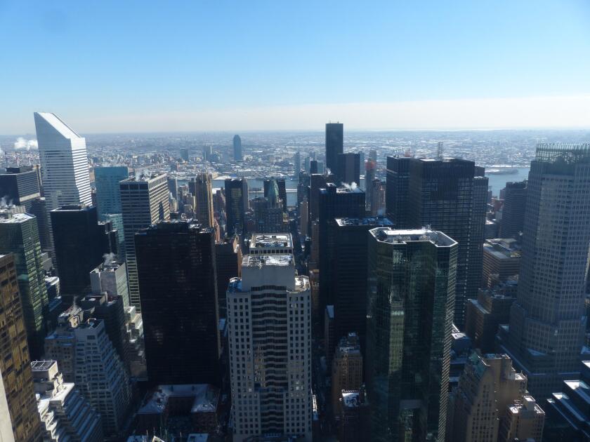 USA, New York, NYC, Midtown office towers