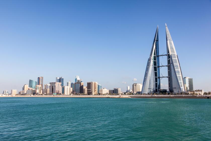 Manama skyline, Kingdom of Bahrain