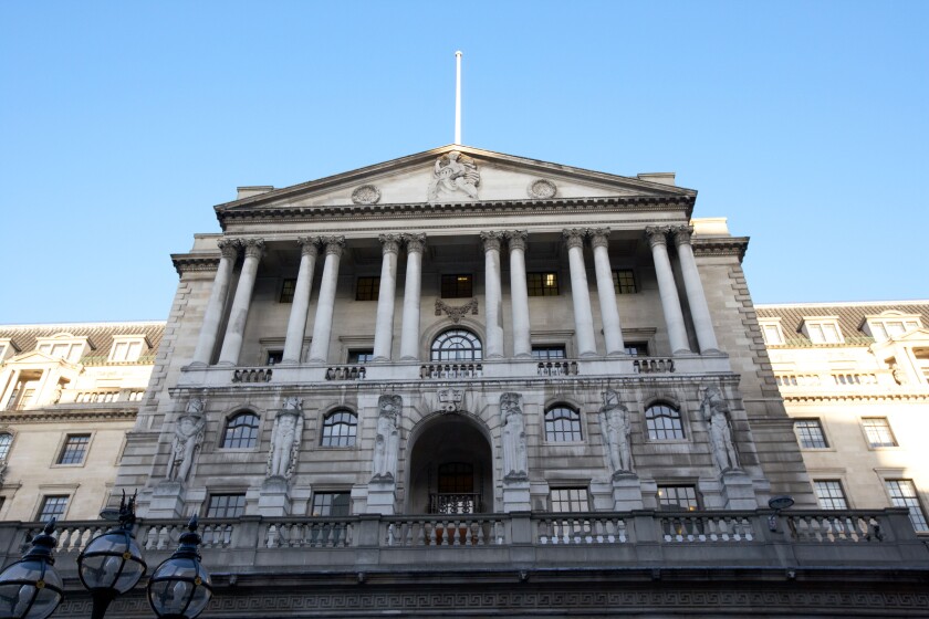 the bank of england threadneedle street London England Uk United Kingdom