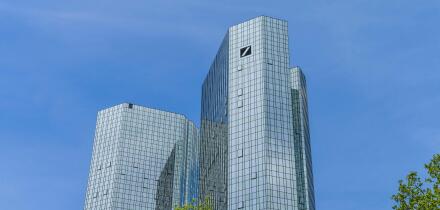 Deutsche Bank, Zentrale, Deutsche Bank Towers, Taunusanlage, Frankfurt am Main, Hessen, Deutschland