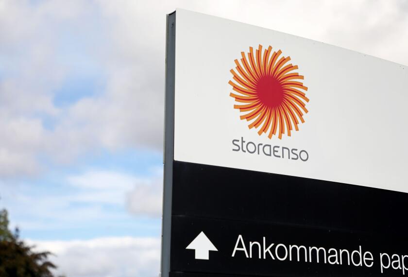 Stora Enso Packaging in Vikingstad, Sweden.
