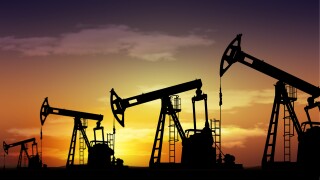 pump jack oil field