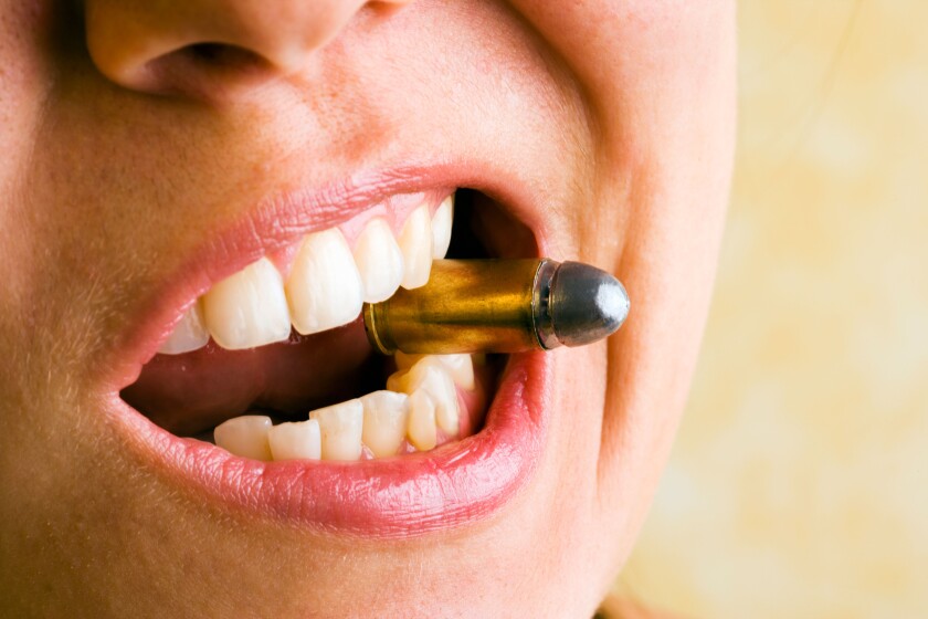 Biting the bullet