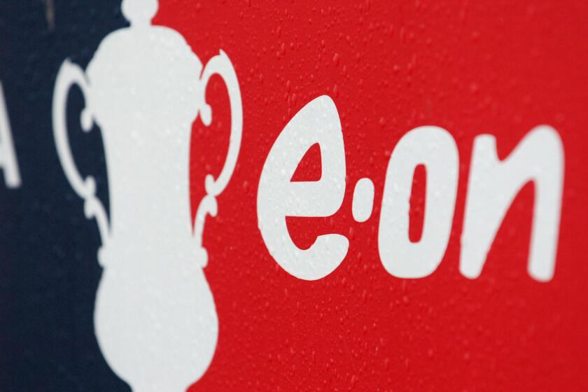 Soccer - FA Cup - Third Round - Nottingham Forest v Charlton Athletic - City Ground. E-on Signage