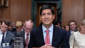 Federal Reserve Chairman Kevin Warsh testifies before the Senate Banking, Housing and Urban Affairs Committee to deliver the semiannual monetary policy report to congress, on Capitol Hill, Wednesday, July 15, 2026, in Washington. (AP Photo/Jose Luis Magan
