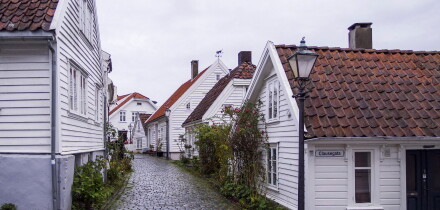 Norway - Stavanger, Old Stavanger Wodden Houses