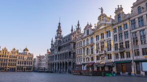 Brussels City Museum located at Grand Place, or Grote Markt, in Brussels, Belgium