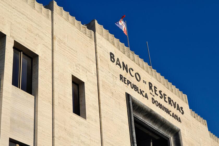 Central Bank of the Dominican Republic, Santo Domingo, Dominican Republic, Caribbean, Central America