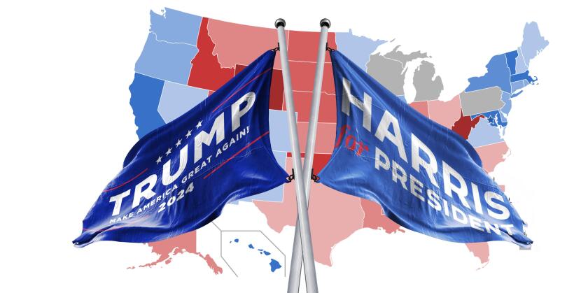 donald trump vs kamala harris