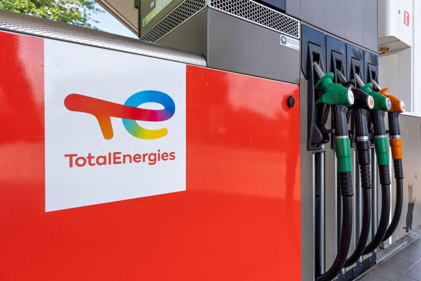 TotalEnergies gas pump