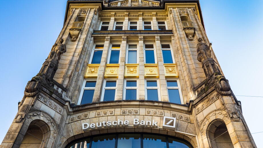 Deutsche Bank Office in Hamburg Germany