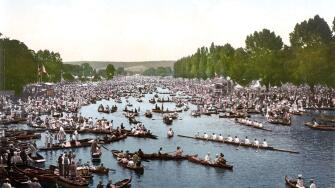 Henley Royal Regatta, Rowing British Tradition 1800s 19th century The Thames