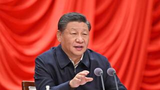 XI JINPING General Secretary of the Chinese Communist Party on 11 January 2022. Photo:Li Xueren/Xinhua.