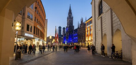 Marienplatz, Munich, Bavaria, Germany
