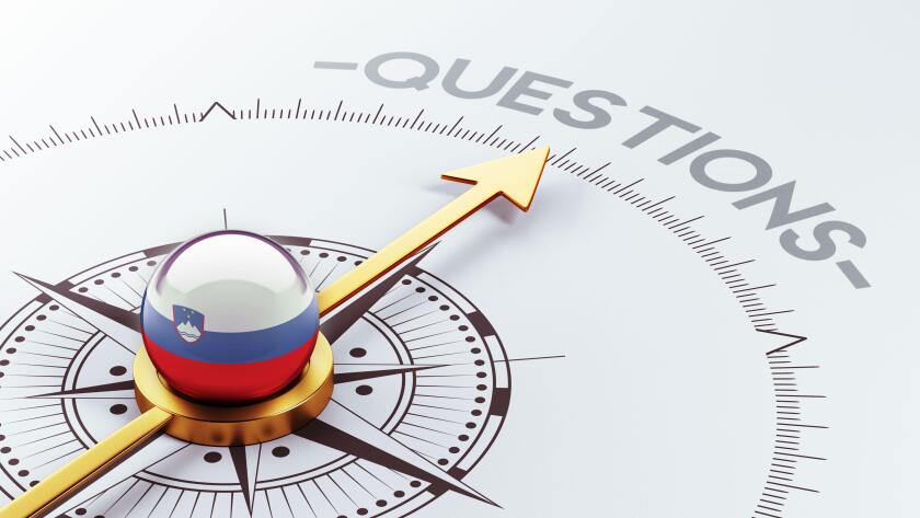 Slovenia High Resolution Questions Concept
