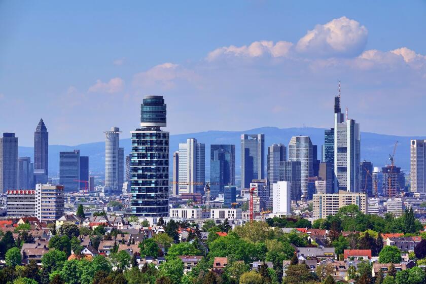 View of Frankfurt from the Goetheturm