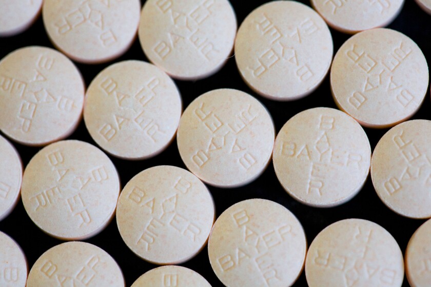 Bayer Aspirin.