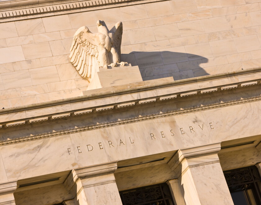 WASHINGTON DC USA United States Federal Reserve Bank building