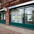 newcastle building society office branch in Carlisle Cumbria England UK