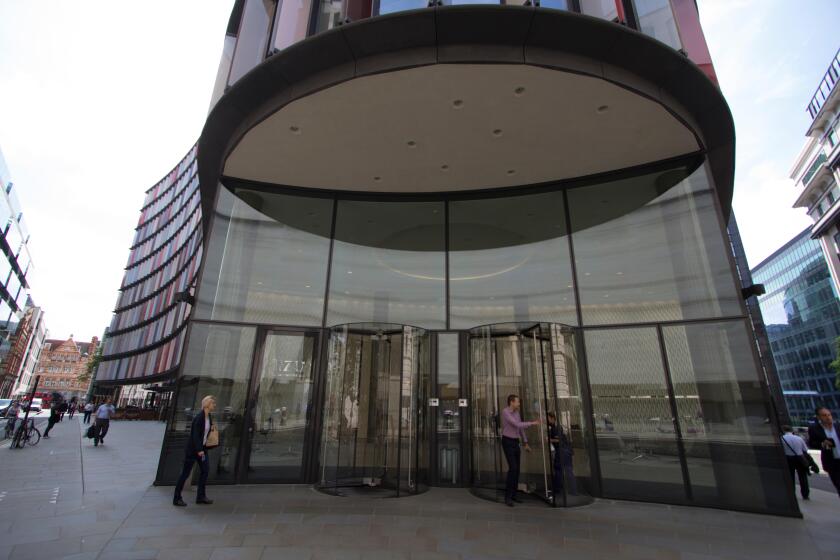 Mizuho house, headquarters of Mizuho Bank London